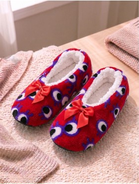 Fashion Printed Women's Slipper Socks