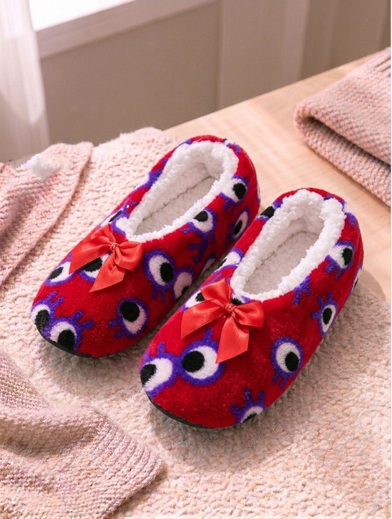 Fashion Printed Women's Slipper Socks