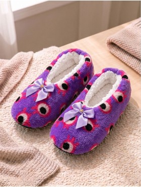 Fashion Printed Women's Slipper Socks