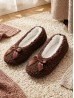 Solid Colour Indoors Anti-Slippery Winter Slipper Socks W/Ribbon Solid Colour Indoors Anti-Slippery Winter Slipper Socks W/Ribbon