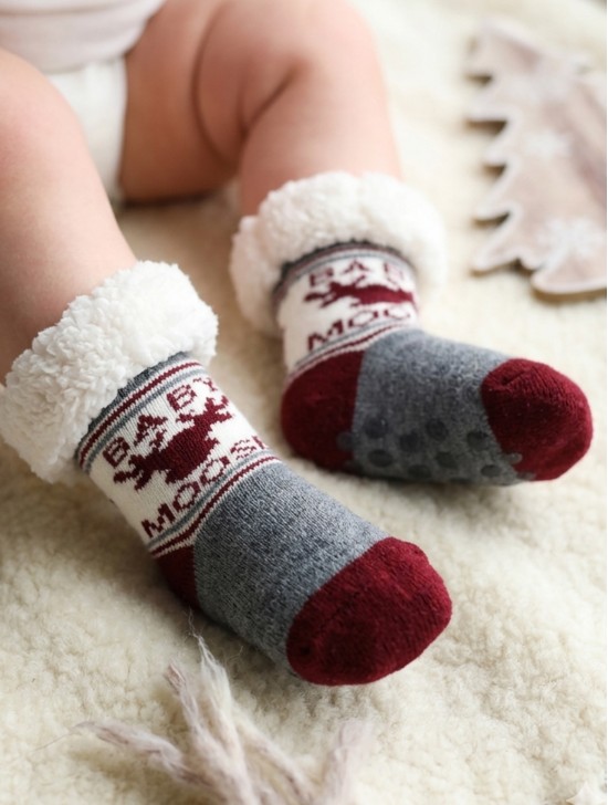 Baby Moose Indoor Anti-Slippery Slipper Socks Baby Moose Indoor Anti-Slippery Slipper Socks