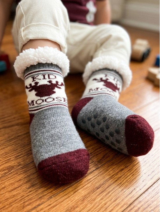 Kid Moose Indoor Anti-Slippery Slipper Socks Kid Moose Indoor Anti-Slippery Slipper Socks