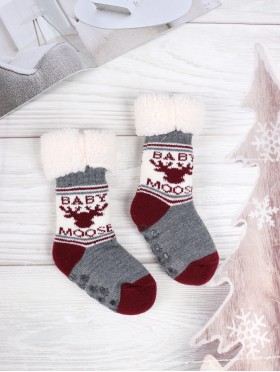 Baby Moose Indoor Anti-Skid Slipper Socks