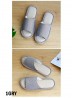 Unisex Open Toe Stripes Print Non-Slip Indoor Slippers