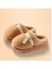 Soft Plush Fuzzy Indoor Slippers W/ Belt (3 Pairs)