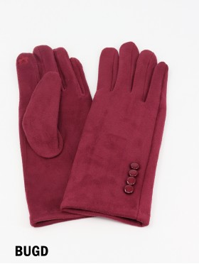 Stitched Button Touch Screen Glove