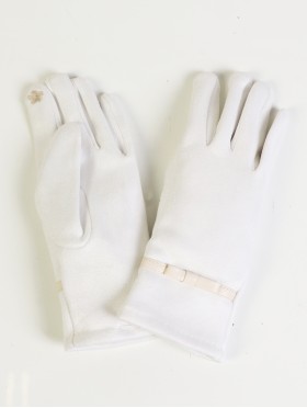 Stitched Bow Touch Screen Glove