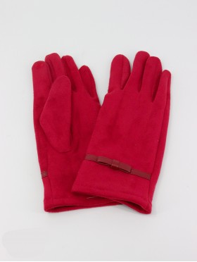  Stitched Bow Touch Screen Glove