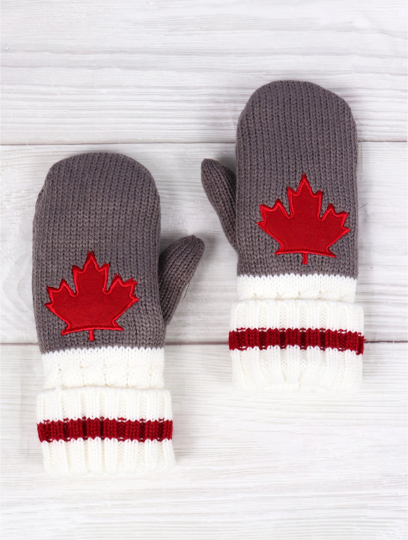 Canada Themed Mittens