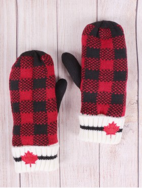 Canada Themed Mittens