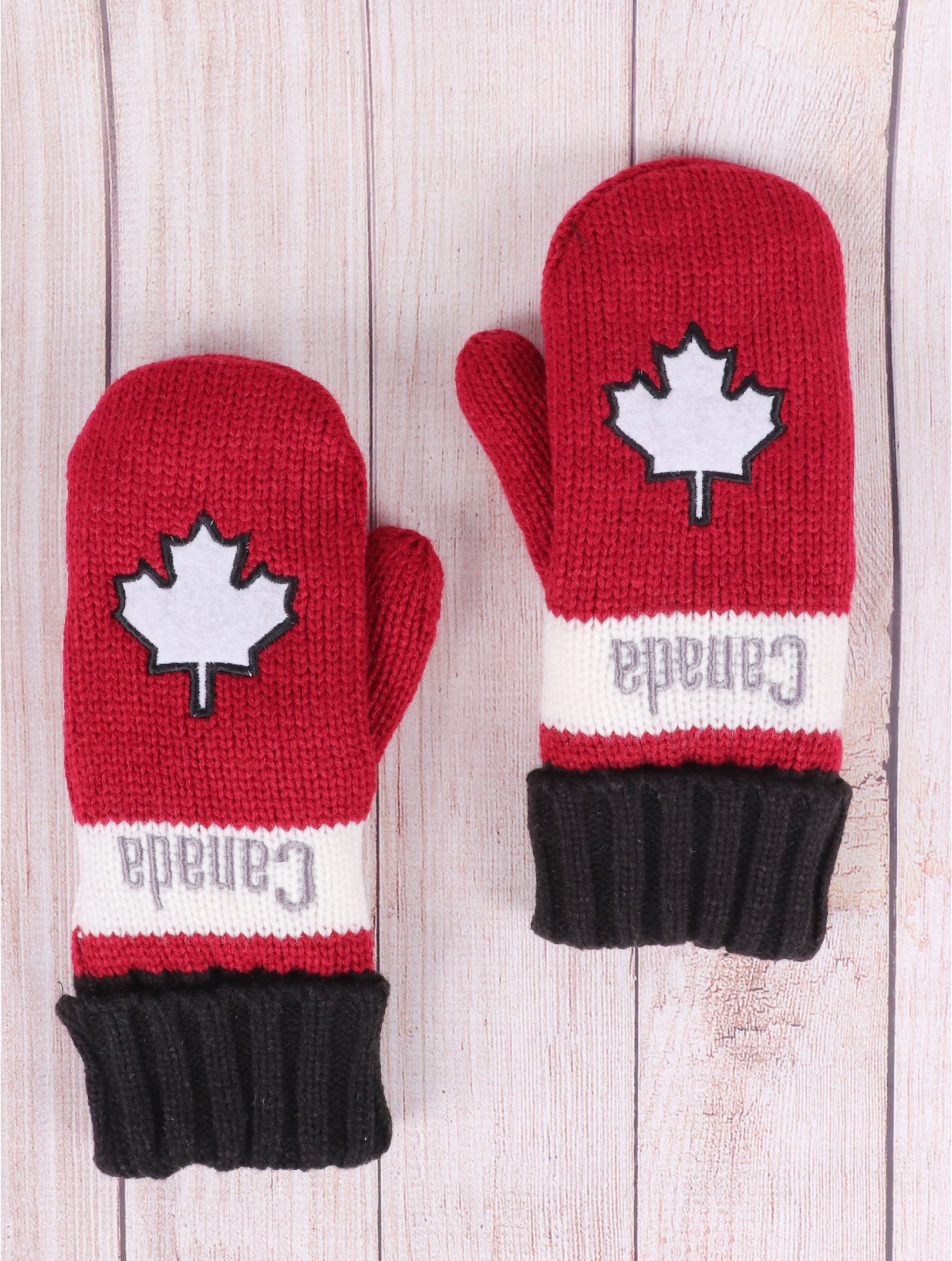 Canada Themed Mittens