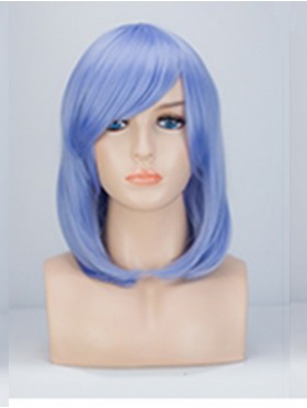13 Inch Women Side Bangs Long Hair Cosplay/Mannequin Wig 