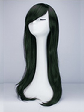 18 Inch Women Side Bangs Long Curly Hair Cosplay/Mannequin Wig 