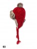 Warm Fur Cable Knitted Hat W/ Ear Flaps & Cable Tassels