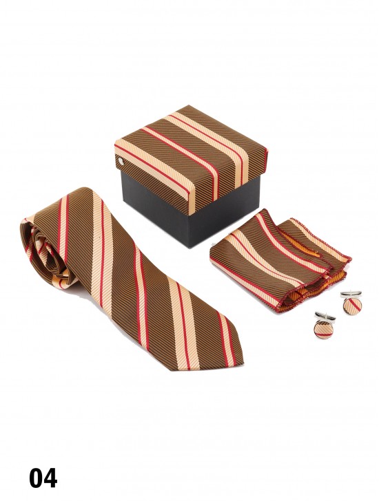 Fashion Printed Design Tie Set