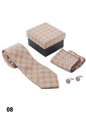 Fashion Printed Design Tie Set