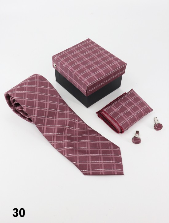 Fashion Printed Design Tie Set