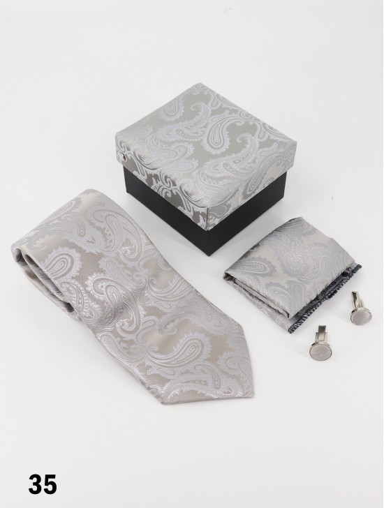 Fashion Printed Design Tie Set