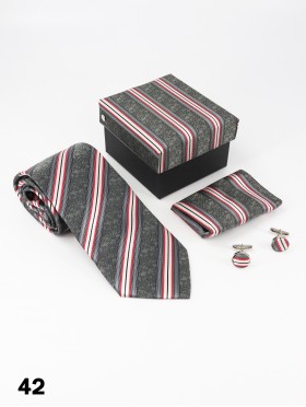 Fashion Stripe Design Tie Set