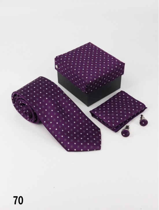 Fashion Printed Design Tie Set