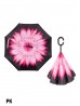 Chrysanthemum Print Double Layer Automatic Inverted Umbrellas