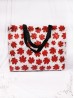 Eco-Friendly Maple Leaf Non-Woven Bag with Button (6 Pcs)