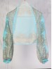 Printed Chiffon Foldable Bolero with Storage Bag