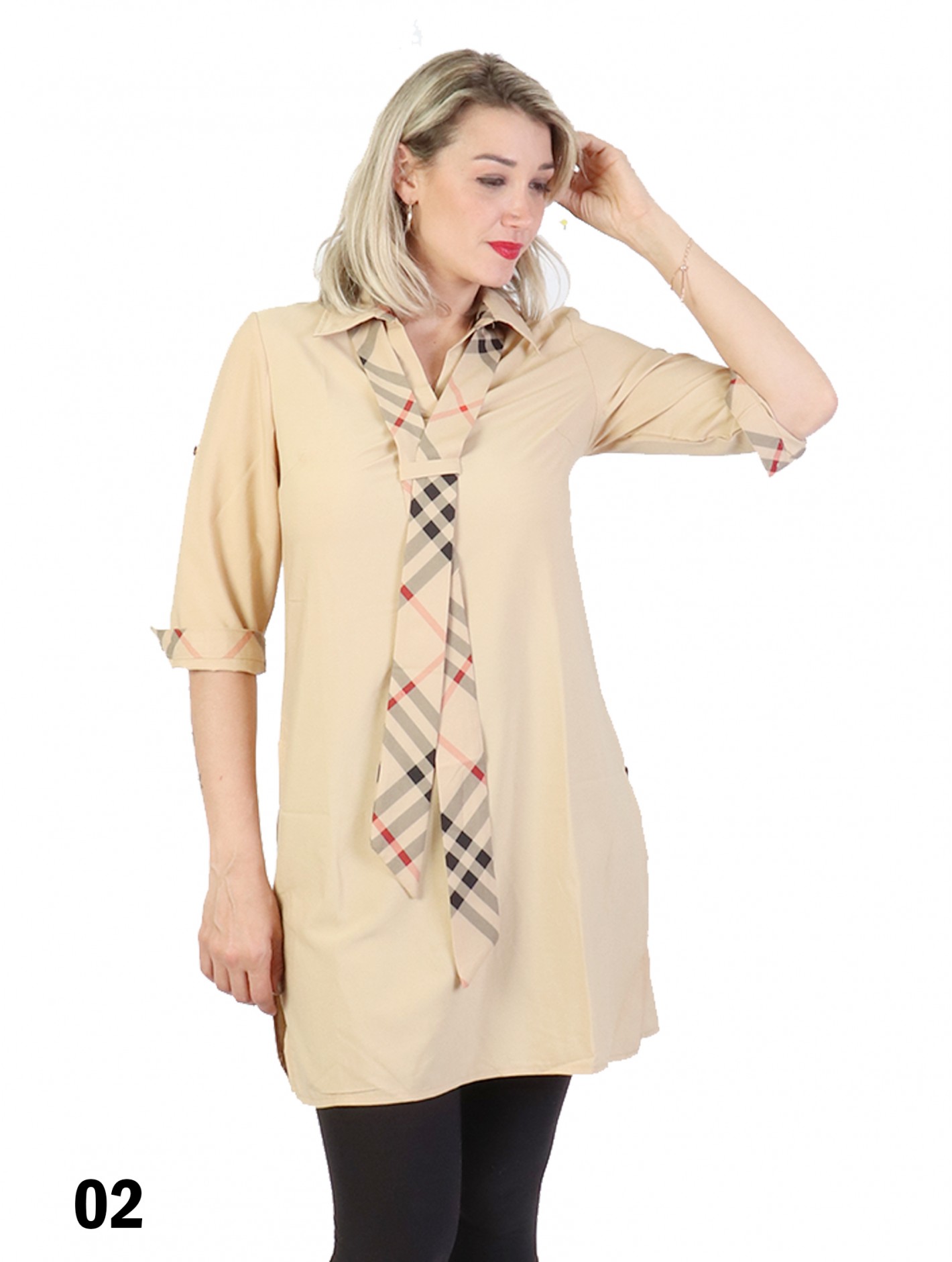 ameri vintage tie shirt dress
