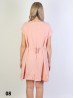 Italian Design Dress with Flouncy Edge