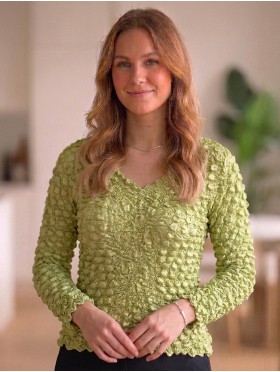BUBBLE TOP, LONG SLEEVE