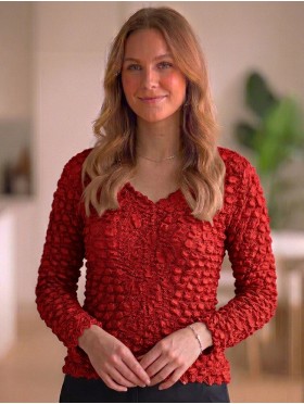 BUBBLE TOP, LONG SLEEVE