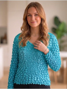 BUBBLE TOP, LONG SLEEVE