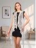 Lacy Fringe Draped Vest