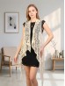 Lacy Fringe Draped Vest