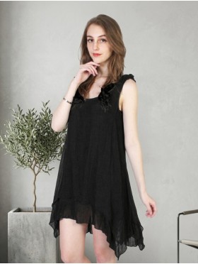 Double Layers Fashion Sleeveless Top