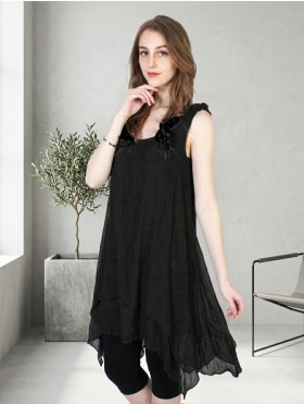 Double Layers Fashion Sleeveless Top