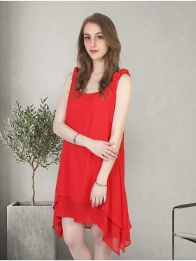 Double Layers Fashion Sleeveless Top