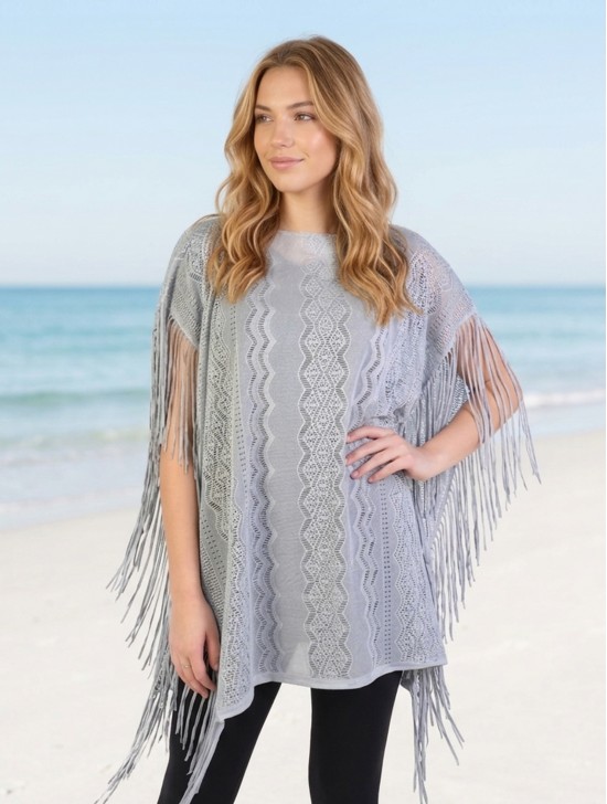 Lace Crochet Top with Fringe Lace Crochet Top with Fringe
