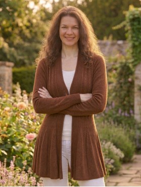 Mercerized Cotton Cardigan