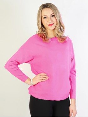 Long Bat Sleeves Pullover  Loose Tops