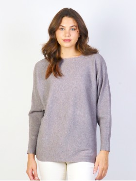 Long Bat Sleeves Pullover Loose Top