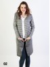 Striped Cardigan W/ Button Details