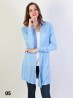 Mercerized Cotton Cardigan
