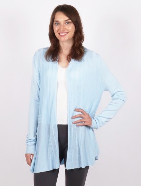 Mercerized Cotton Cardigan