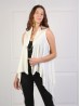 Solid Color Vest Kimono