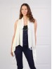 Solid Color Vest Kimono