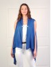 Solid Color Vest Kimono