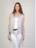 Solid Color Vest Kimono