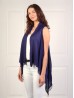 Solid Color Vest Kimono