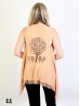 Tree Print Kimono Wrap